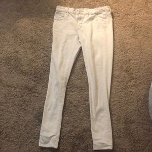 White jeans